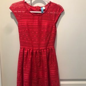 Red dress from Francesca’s